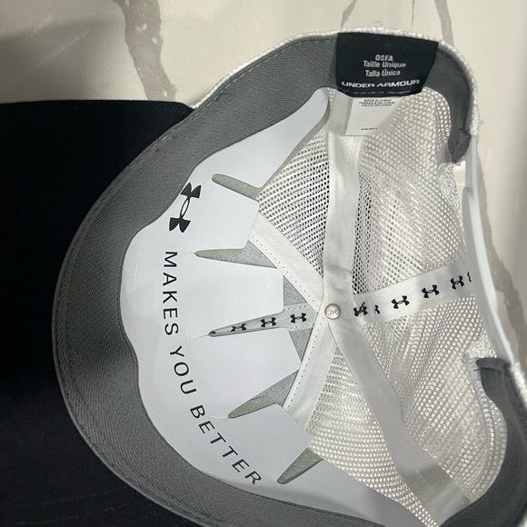 UA Texas Tech Red Raiders Hat Cap Snap Back Black Patch Logo Mesh Trucker Hat - Picture 4 of 8